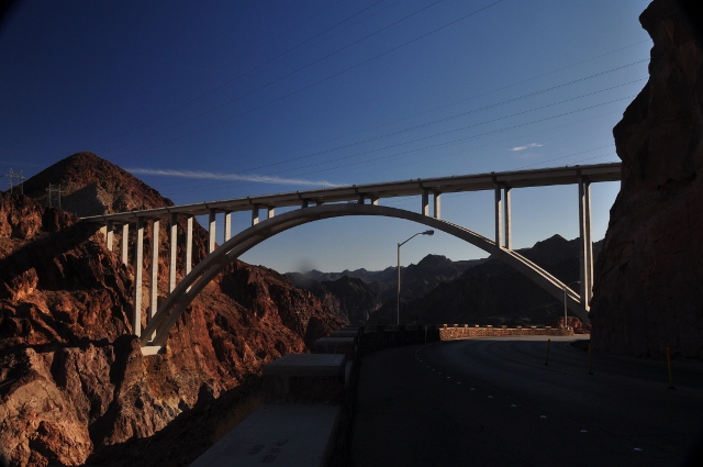 the arch bridge, highway 93